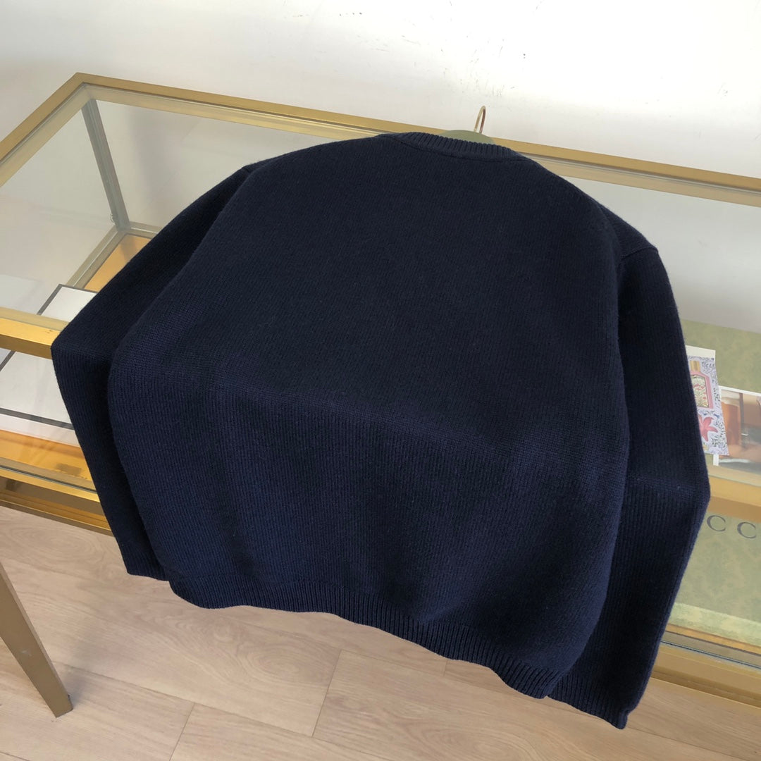 GG 25 Sweater Dark Blue Wool 293515