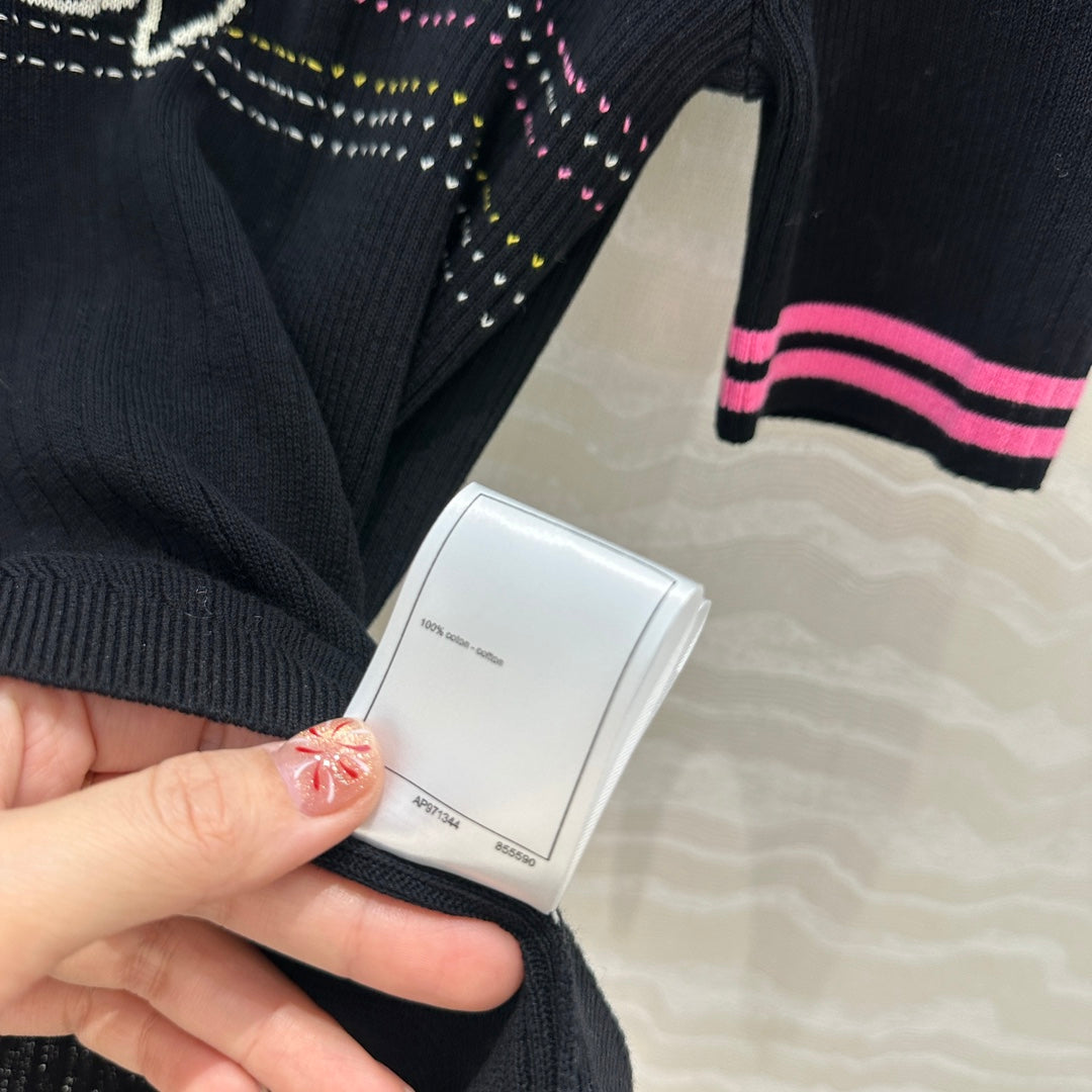 CC 25 T- shirt Black Wool