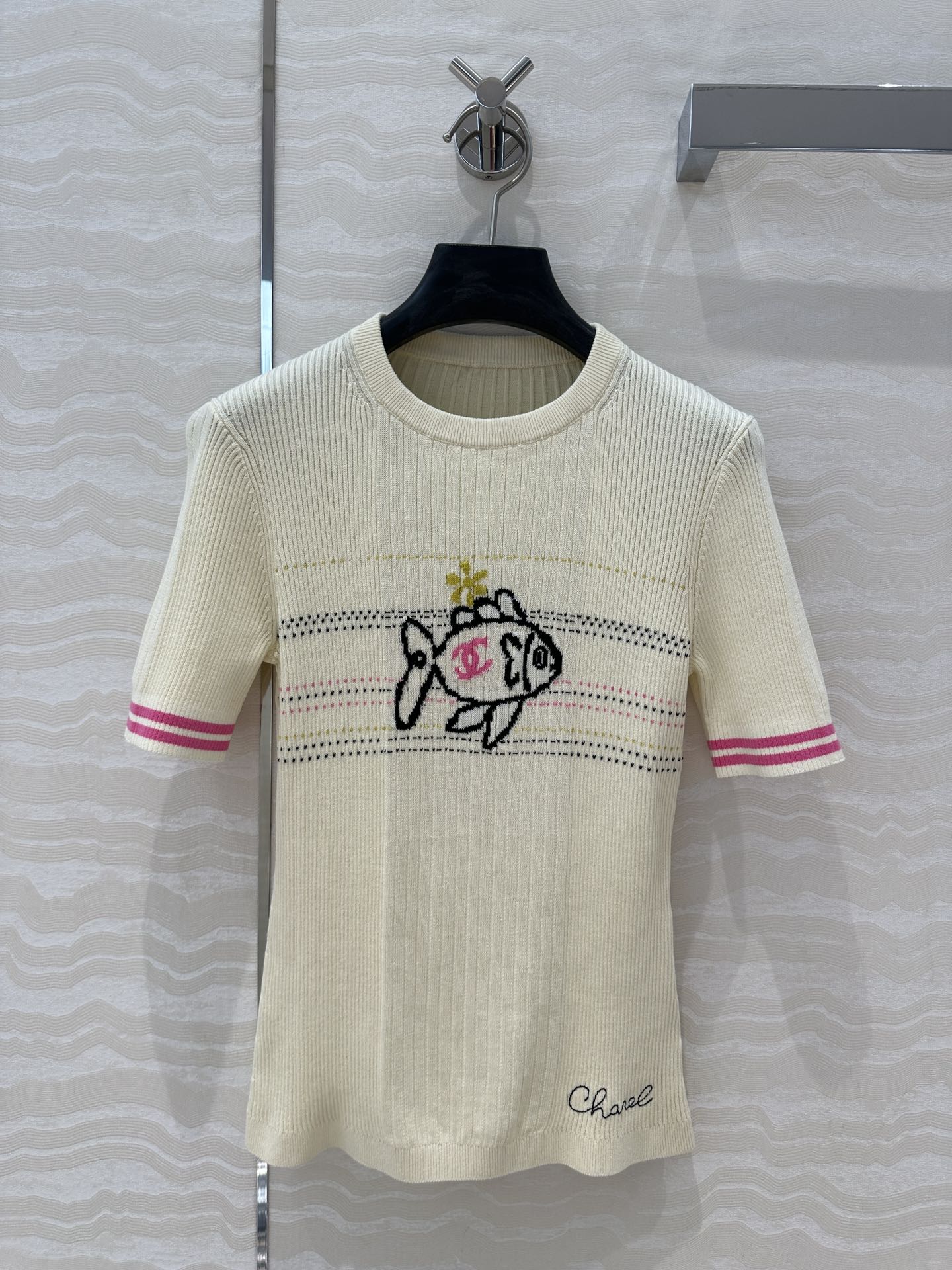 CC 25 T- shirt Ivory Wool