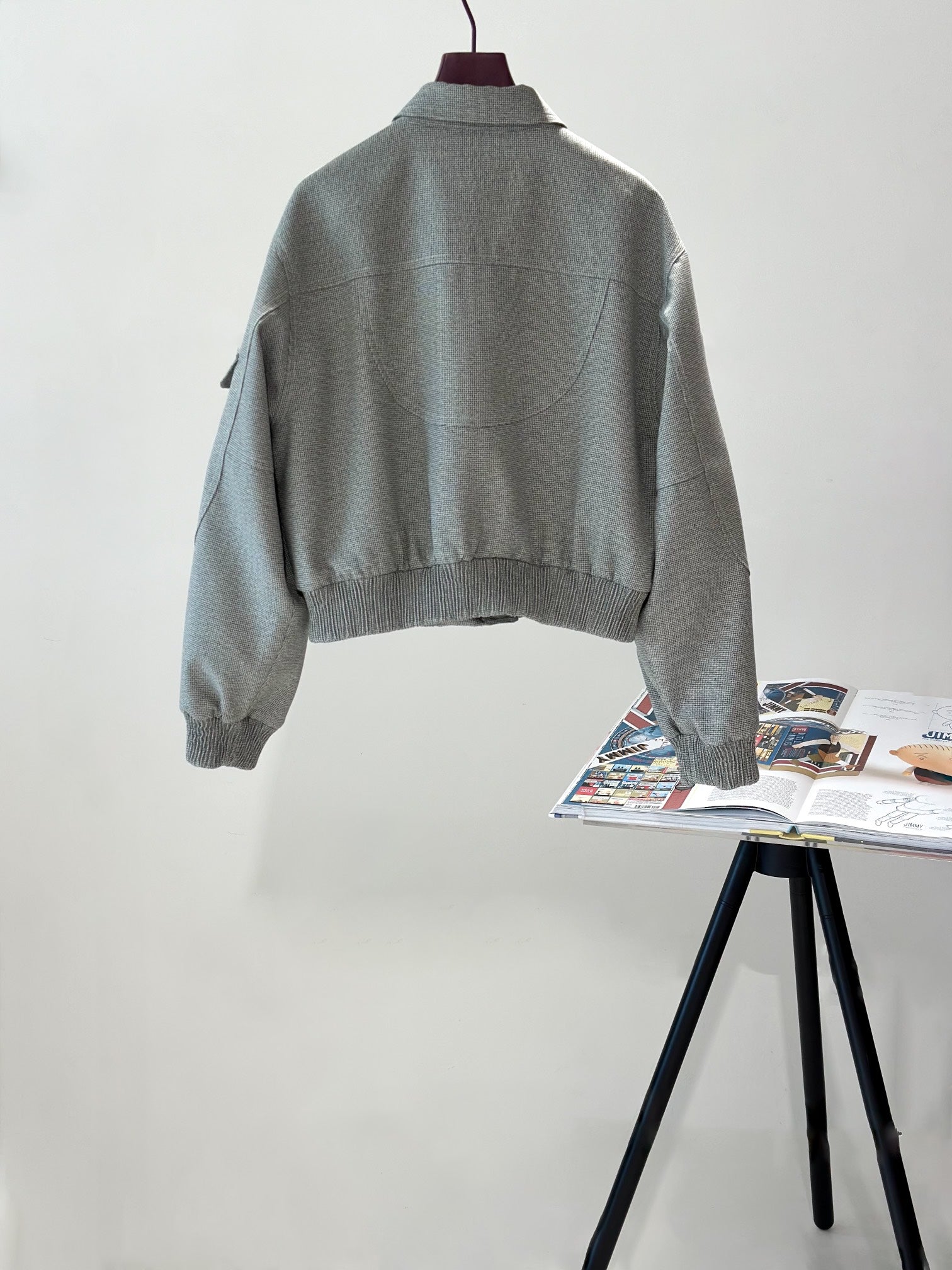 Fendi 25 Jacket Grey Cotton 0031