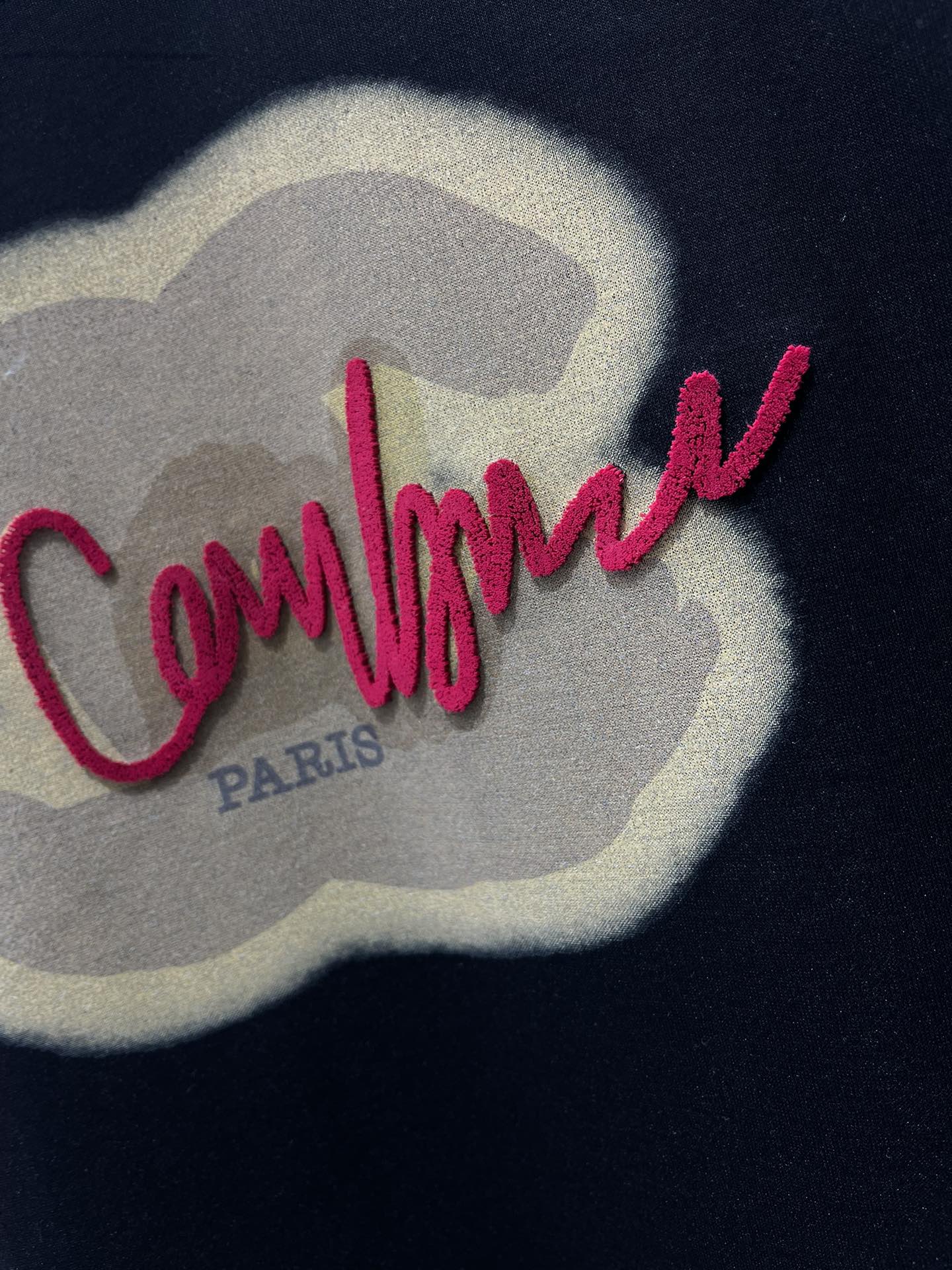 CC T-shirt In Black Cotton