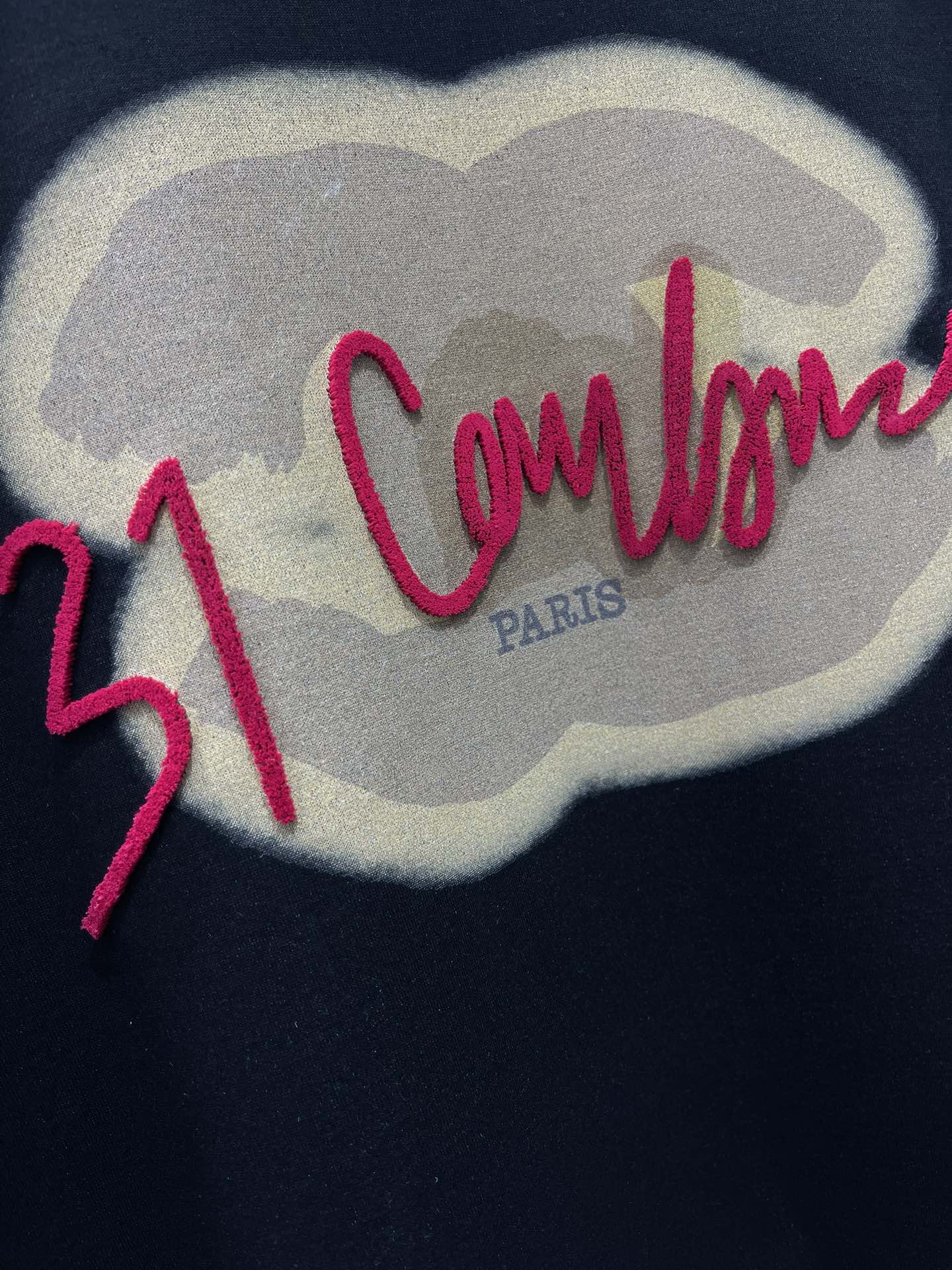 CC T-shirt In Black Cotton