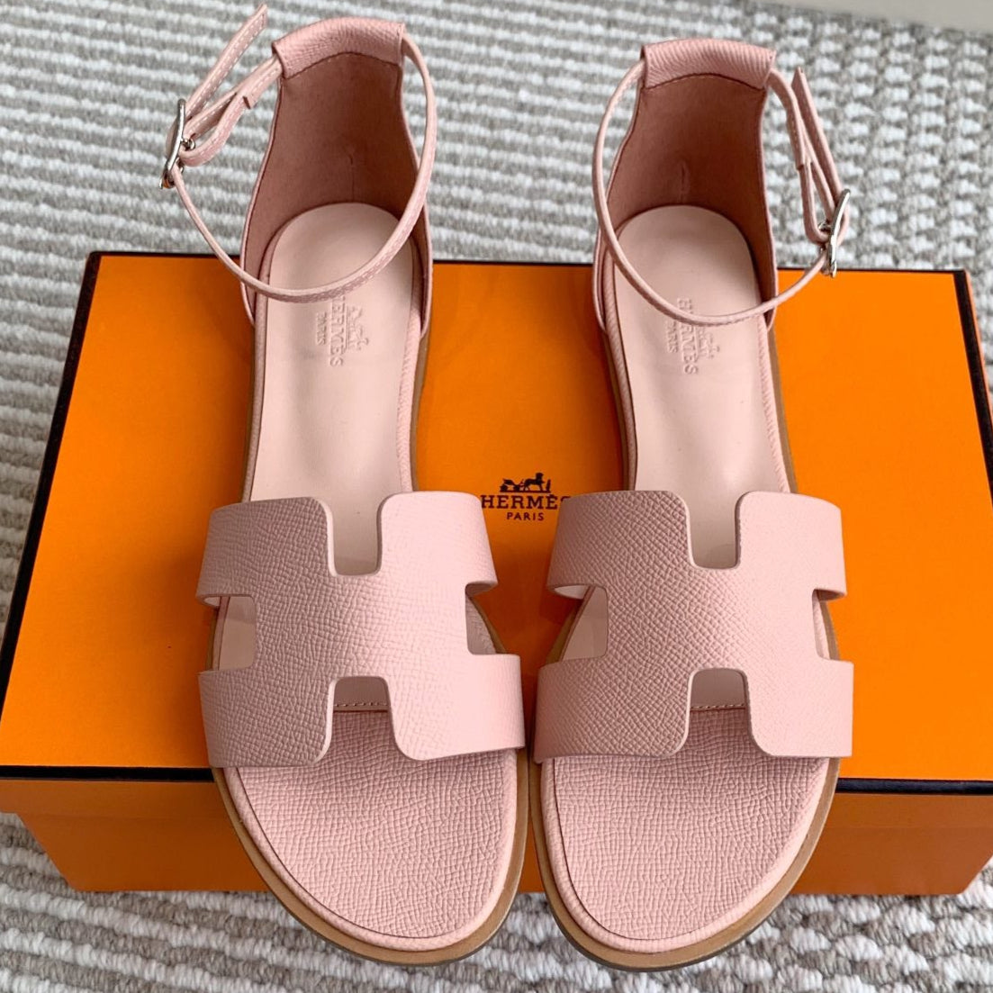 HM Santorini Sandal Pink Cowhide 291383