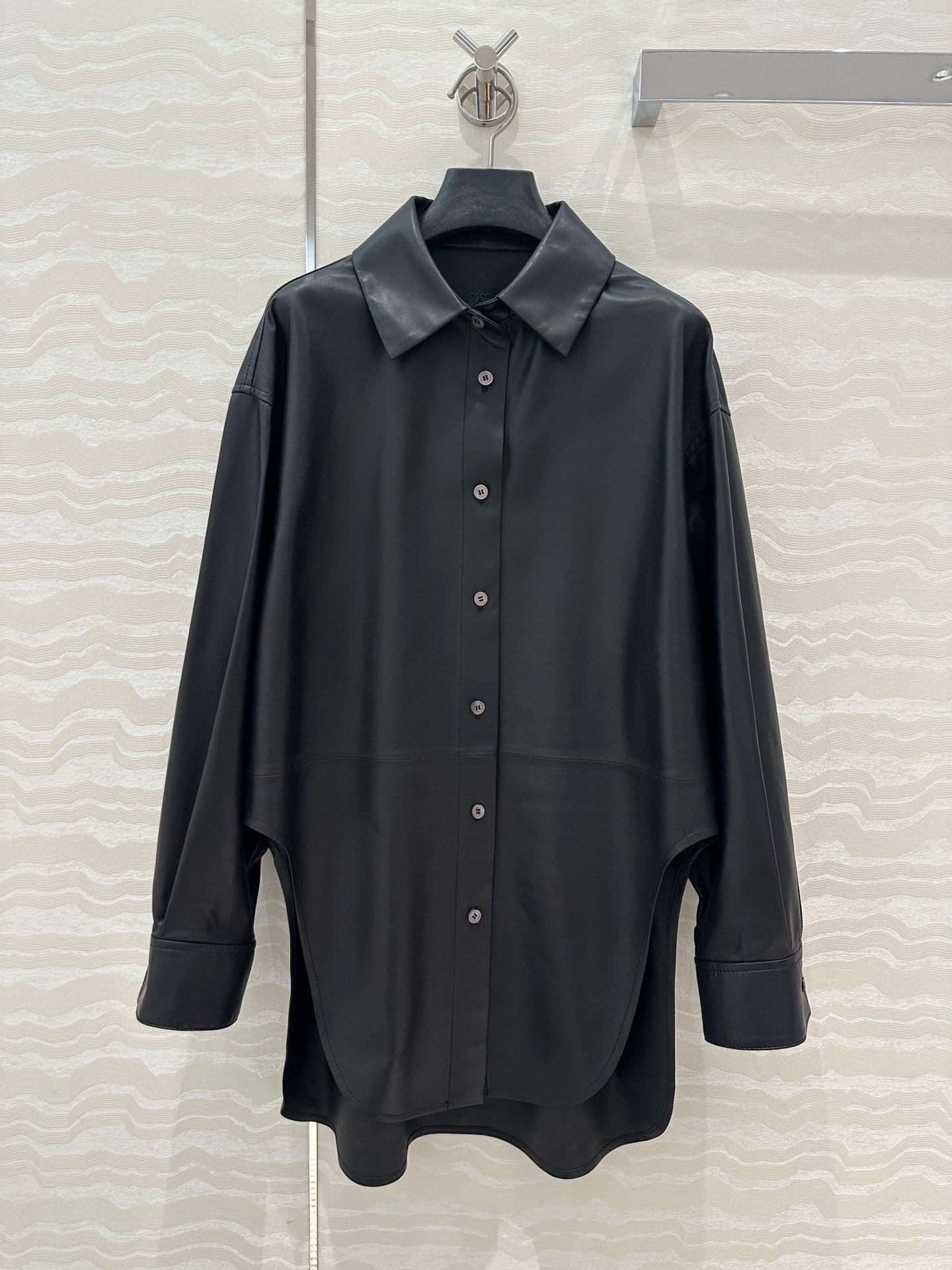 Loewe Shirt Jacket Black Lambskin