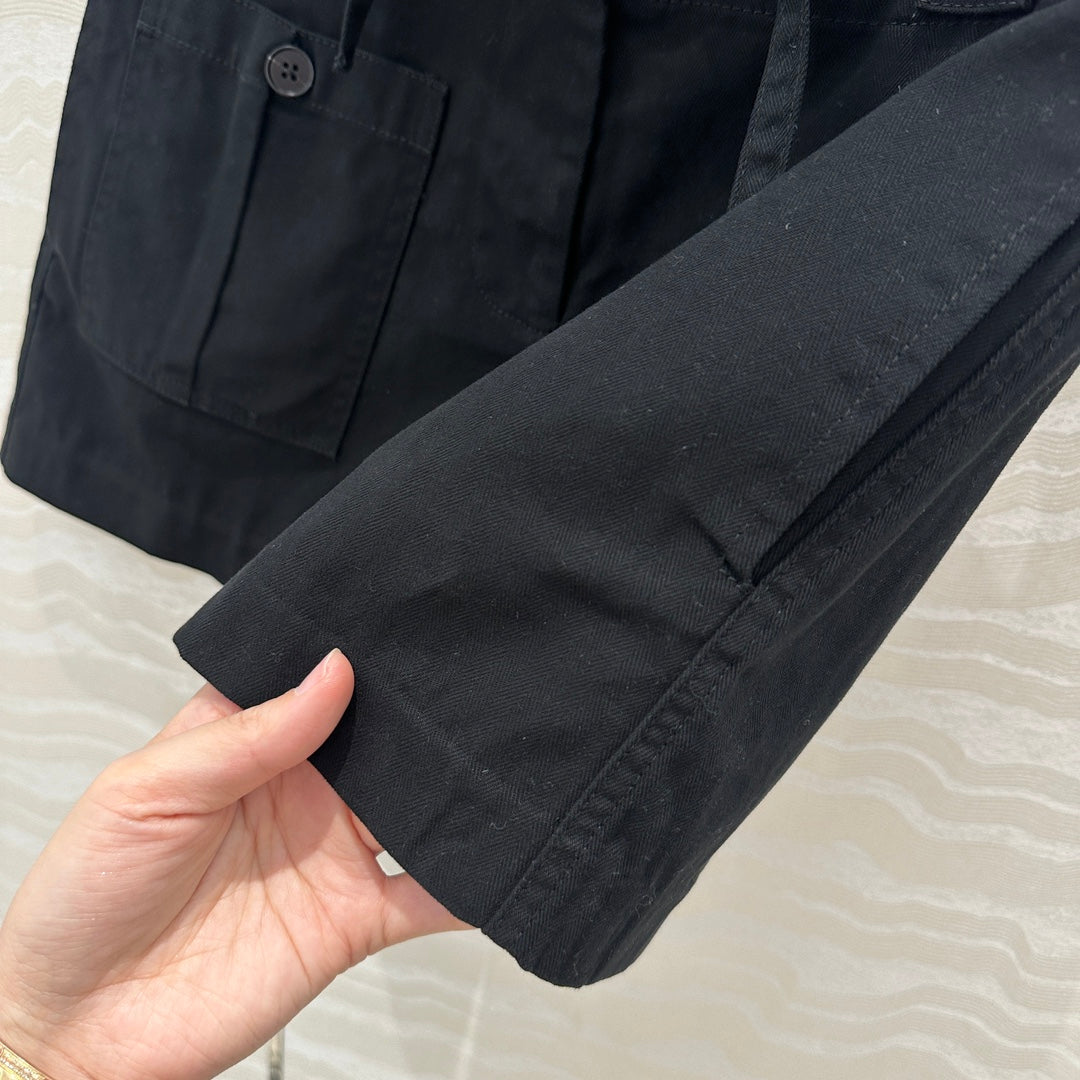 Prada Short Black Cotton