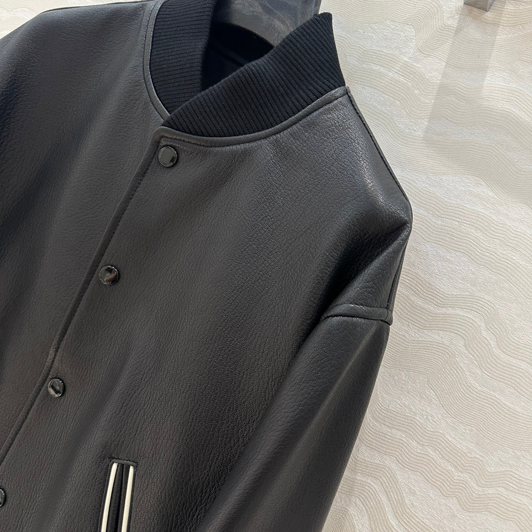 Celine Jacket Black Lambskin