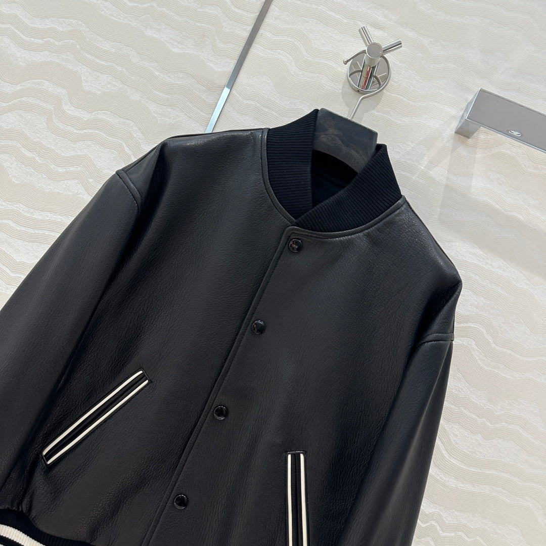 Celine Jacket Black Lambskin