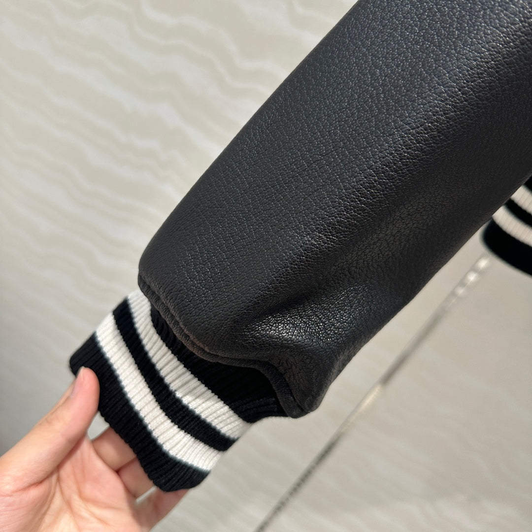 Celine Jacket Black Lambskin