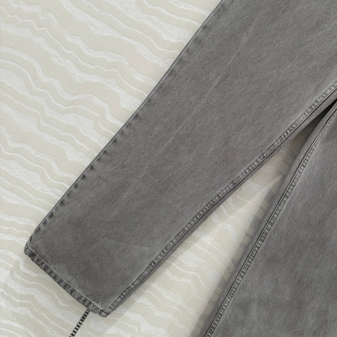 CD Straight Jeans Gray cotton