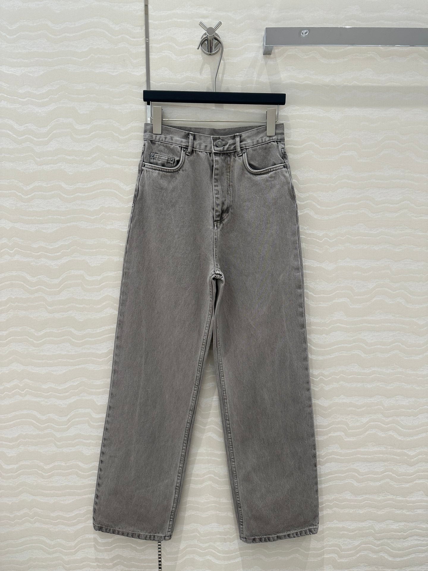 CD Straight Jeans Gray cotton