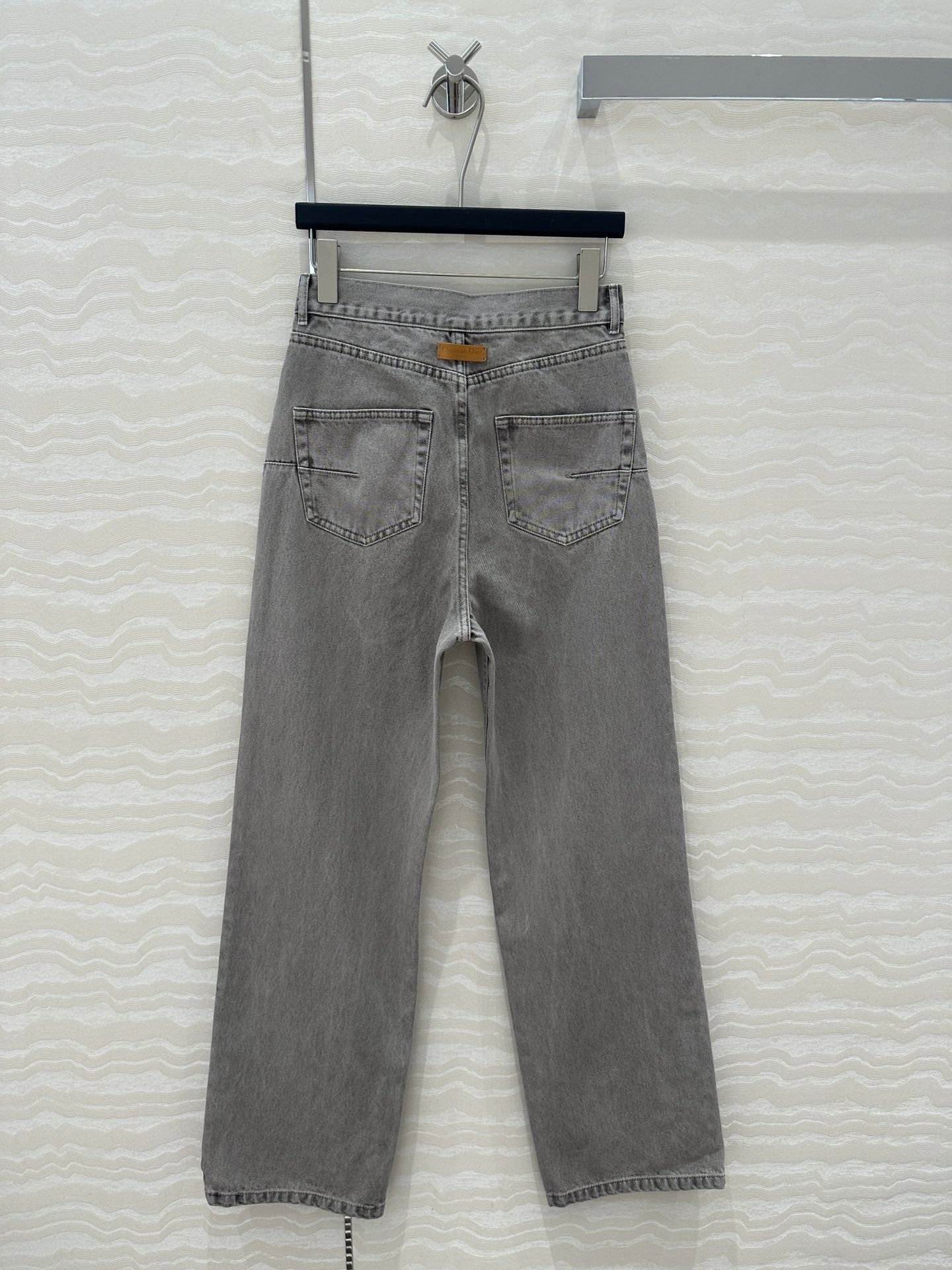 CD Straight Jeans Gray cotton