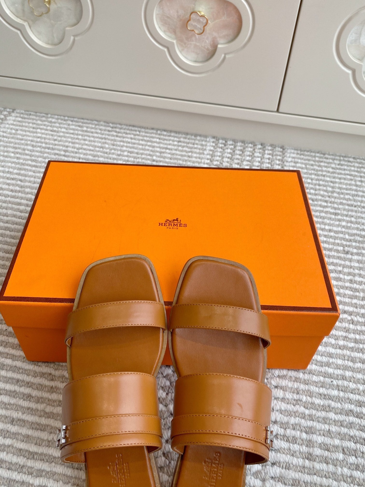 HM Joao Sandal Brown Calfskin 291461