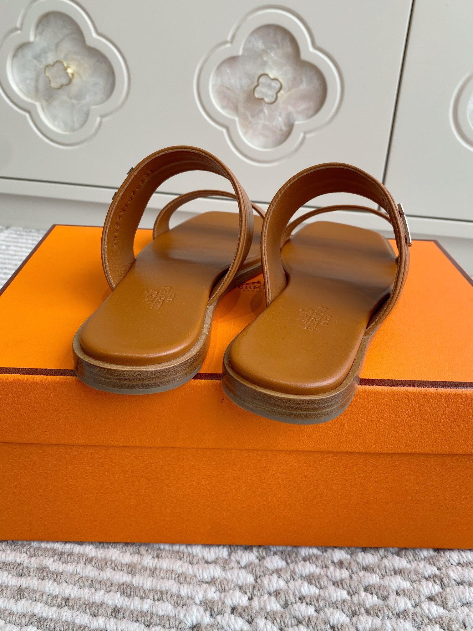 HM Joao Sandal Brown Calfskin 291461