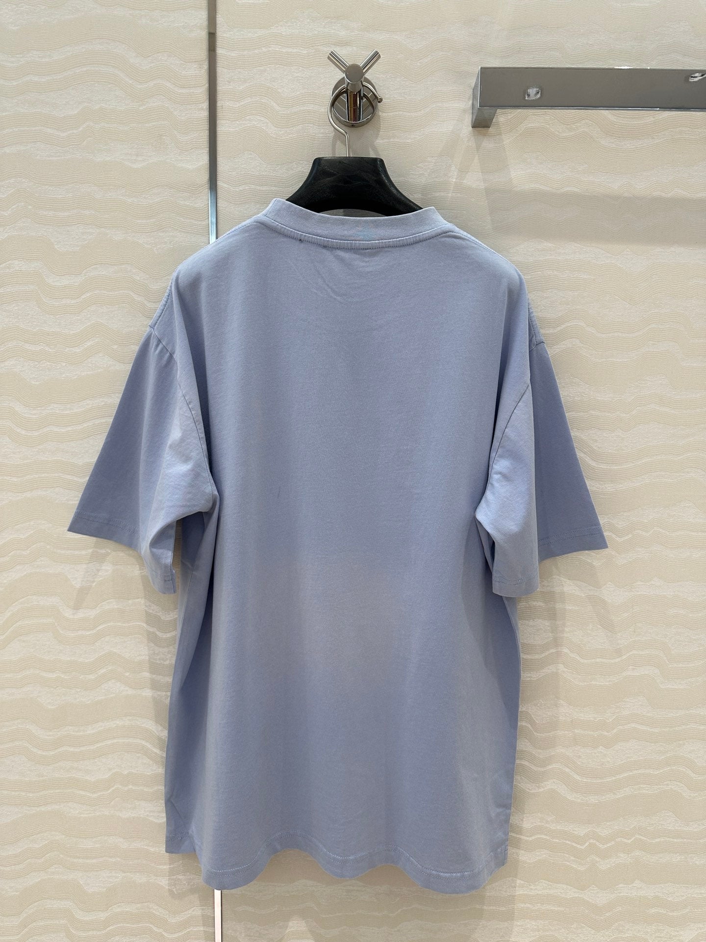 Loewe Short Sleeved T-shirt Blue Cotton