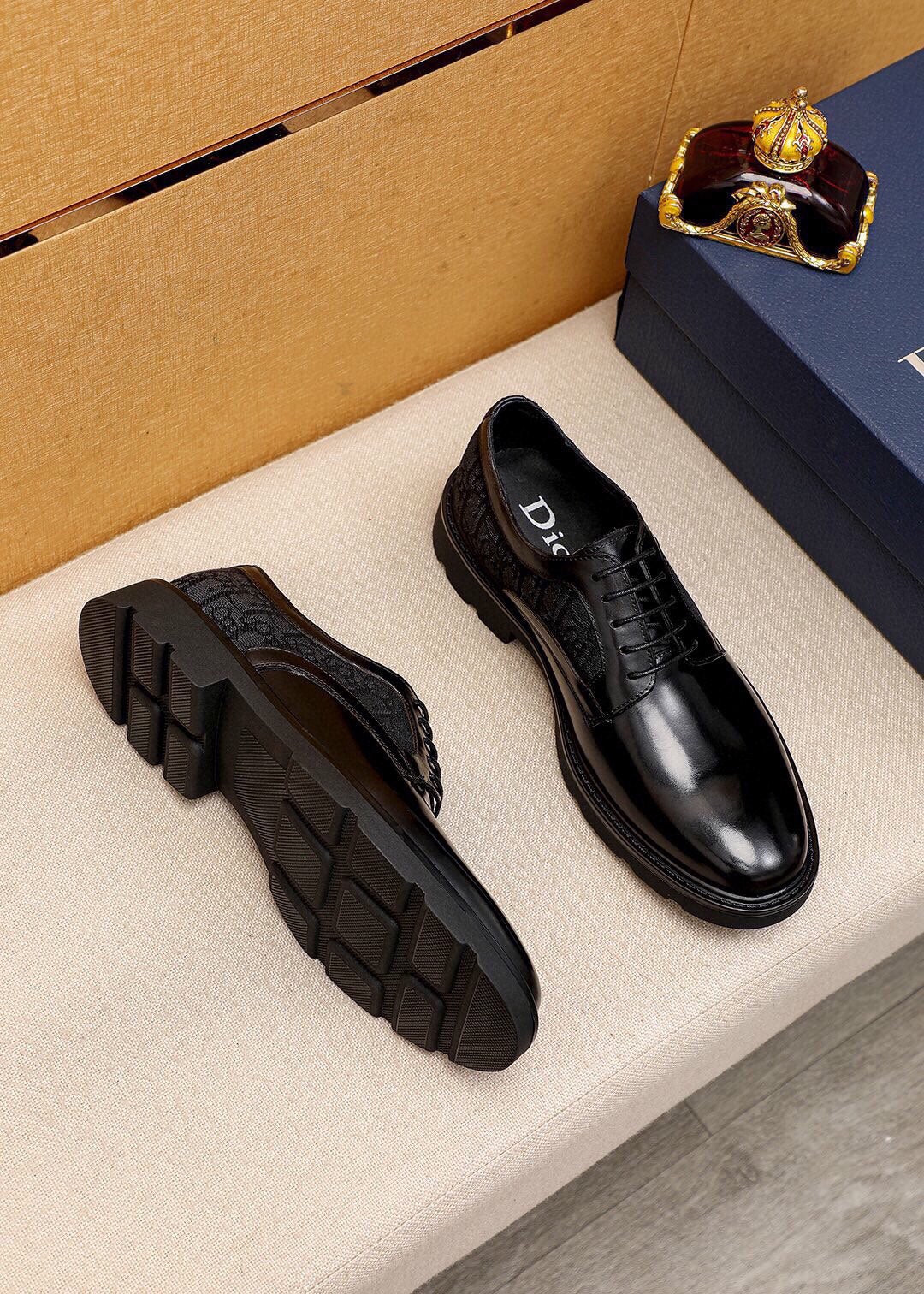 CD Explorer Derby Shoe Black Calfskin 638918