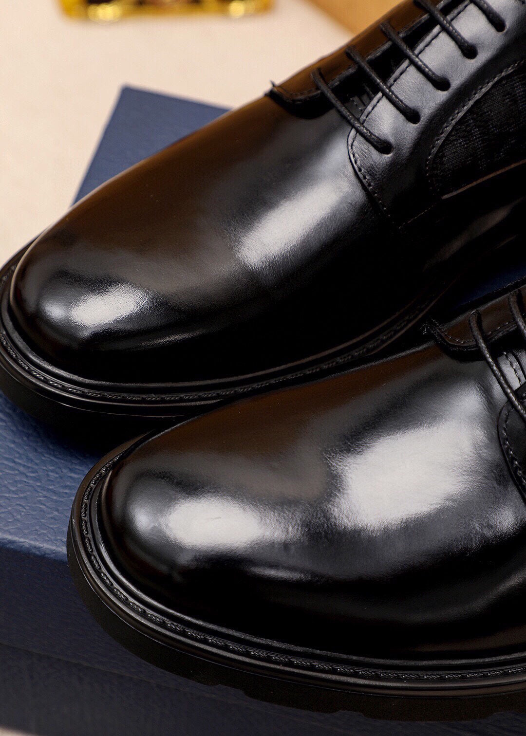 CD Explorer Derby Shoe Black Calfskin 638918