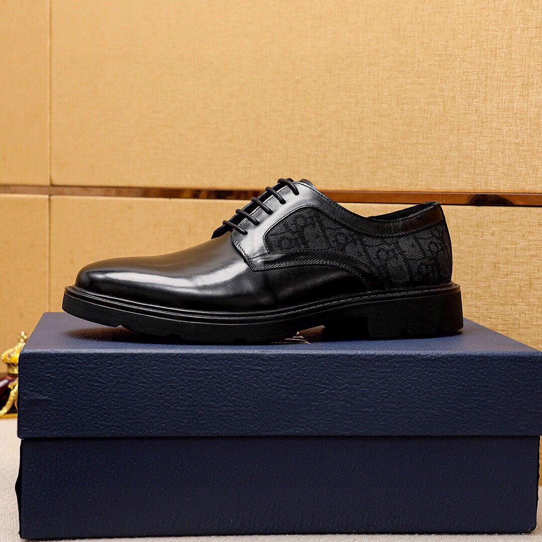 CD Explorer Derby Shoe Black Calfskin 638918