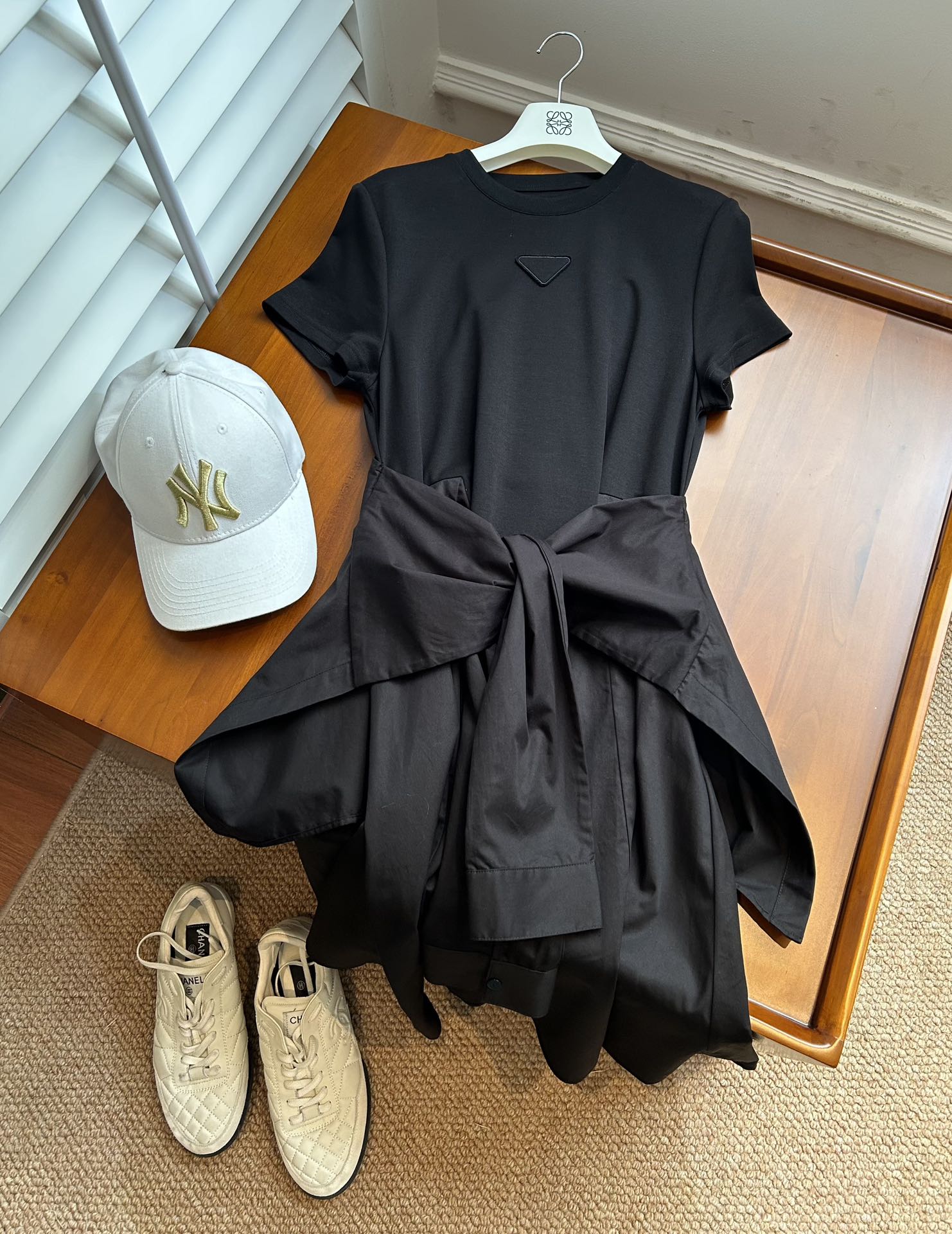 Loewe Patchwork Dress Cotton Nylon