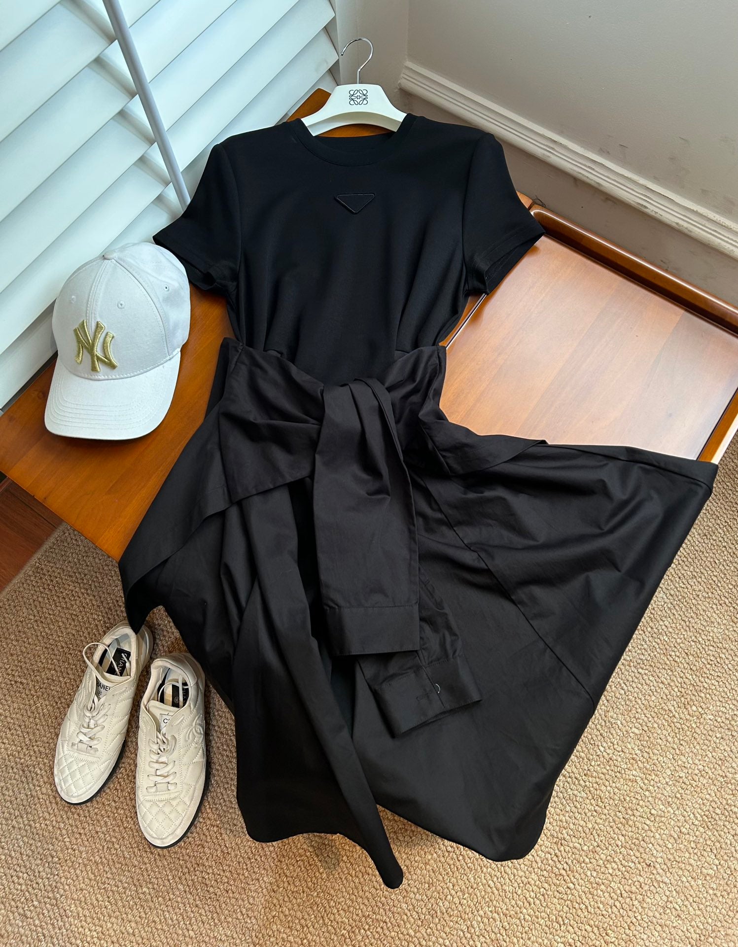 Loewe Patchwork Dress Cotton Nylon