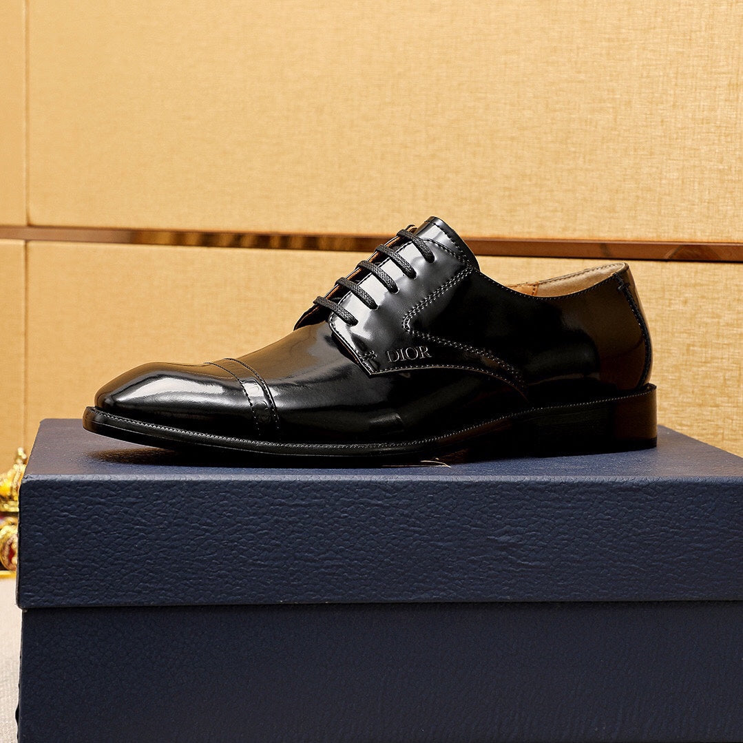 CD Derby Shoe Black Patent Leather 638976