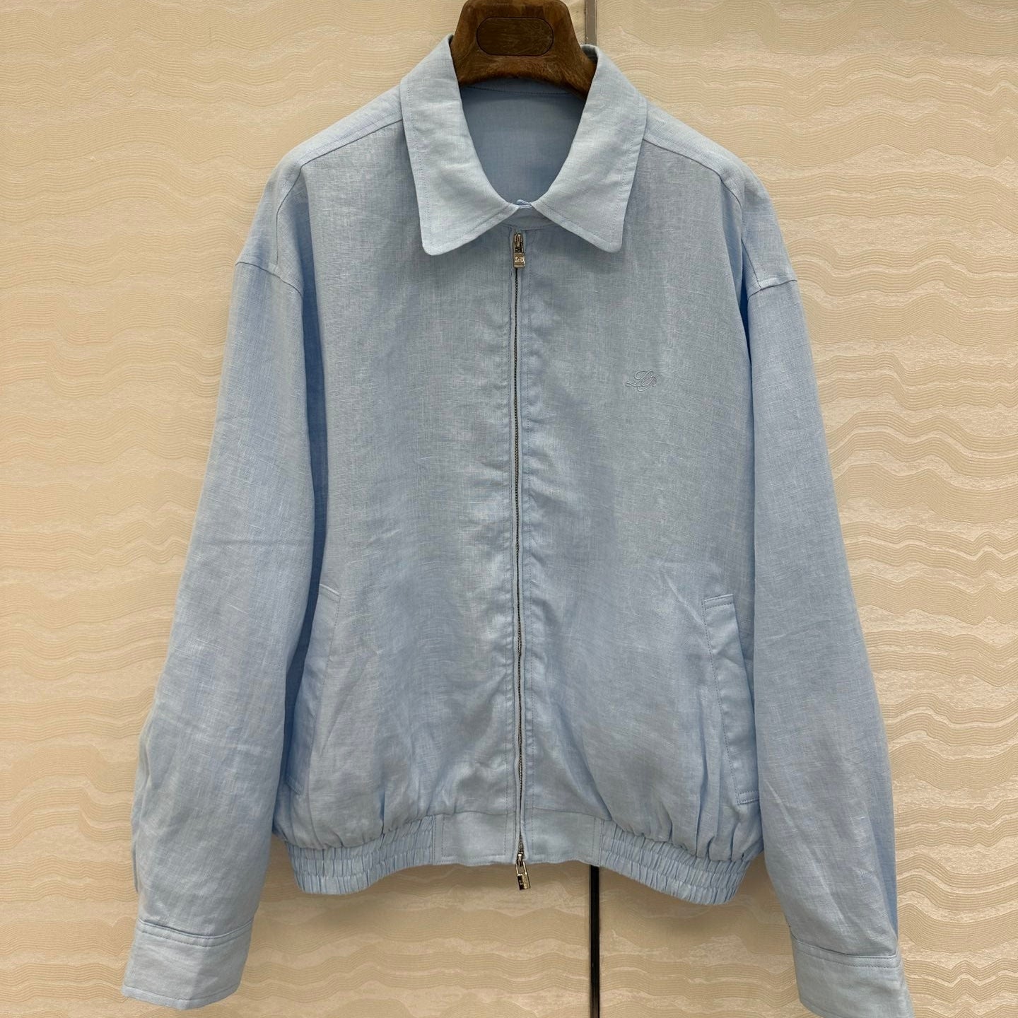 LP 25 Jacket Blue Linen Cotton 280844