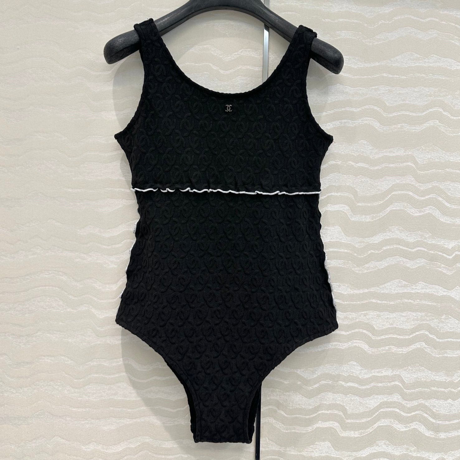 CC One-piece Swimsuit Black Polyamide