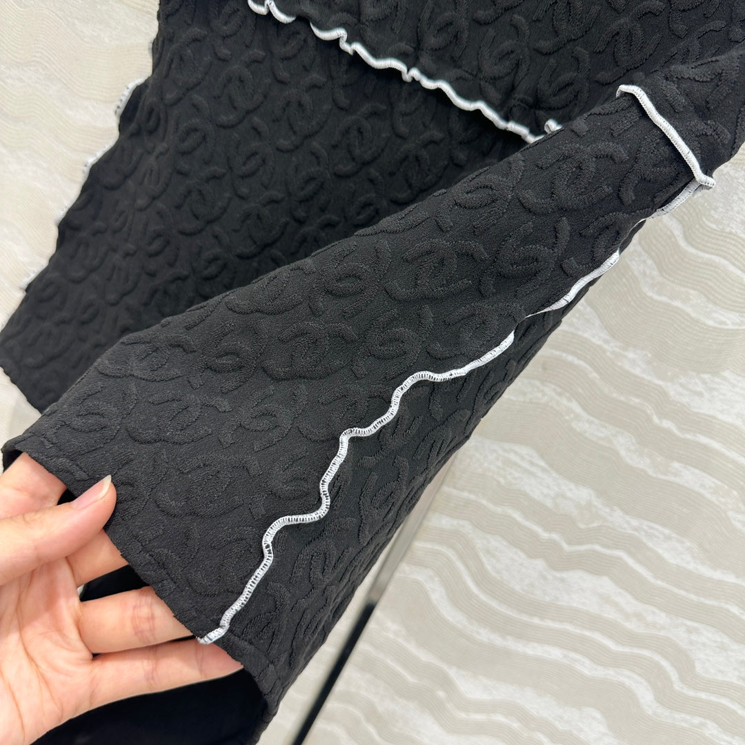 CC One-piece Swimsuit Black Polyamide