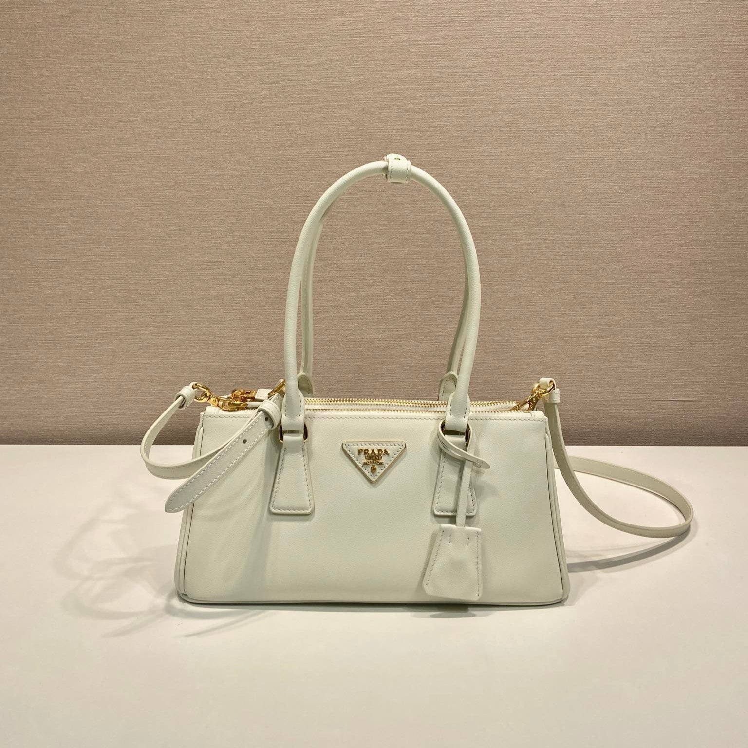 PRA New killer bag white calfskin 340497