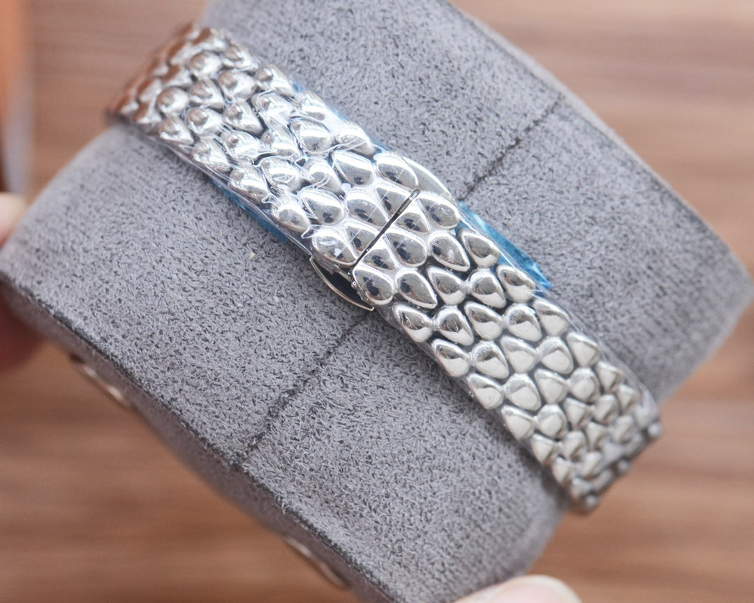 Omega De Ville 27mm Silver Strap