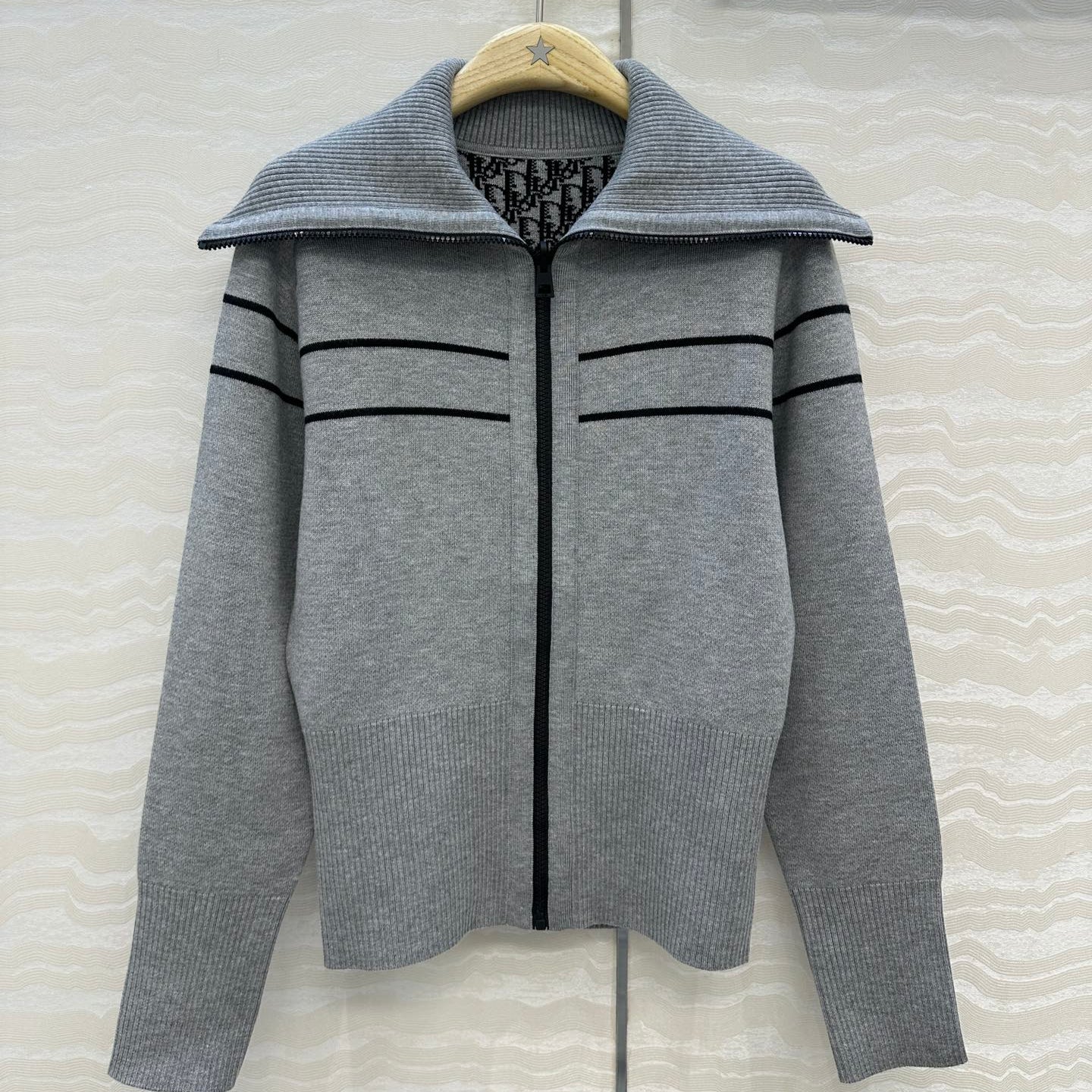 CD Jacket Grey Wool Cashmere