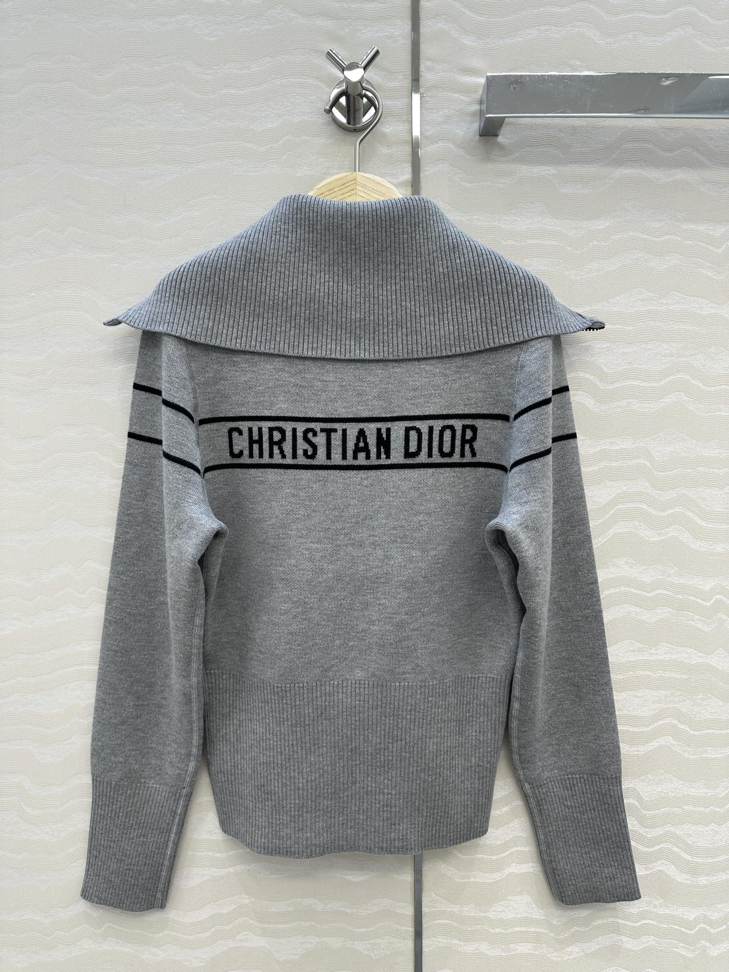 CD Jacket Grey Wool Cashmere