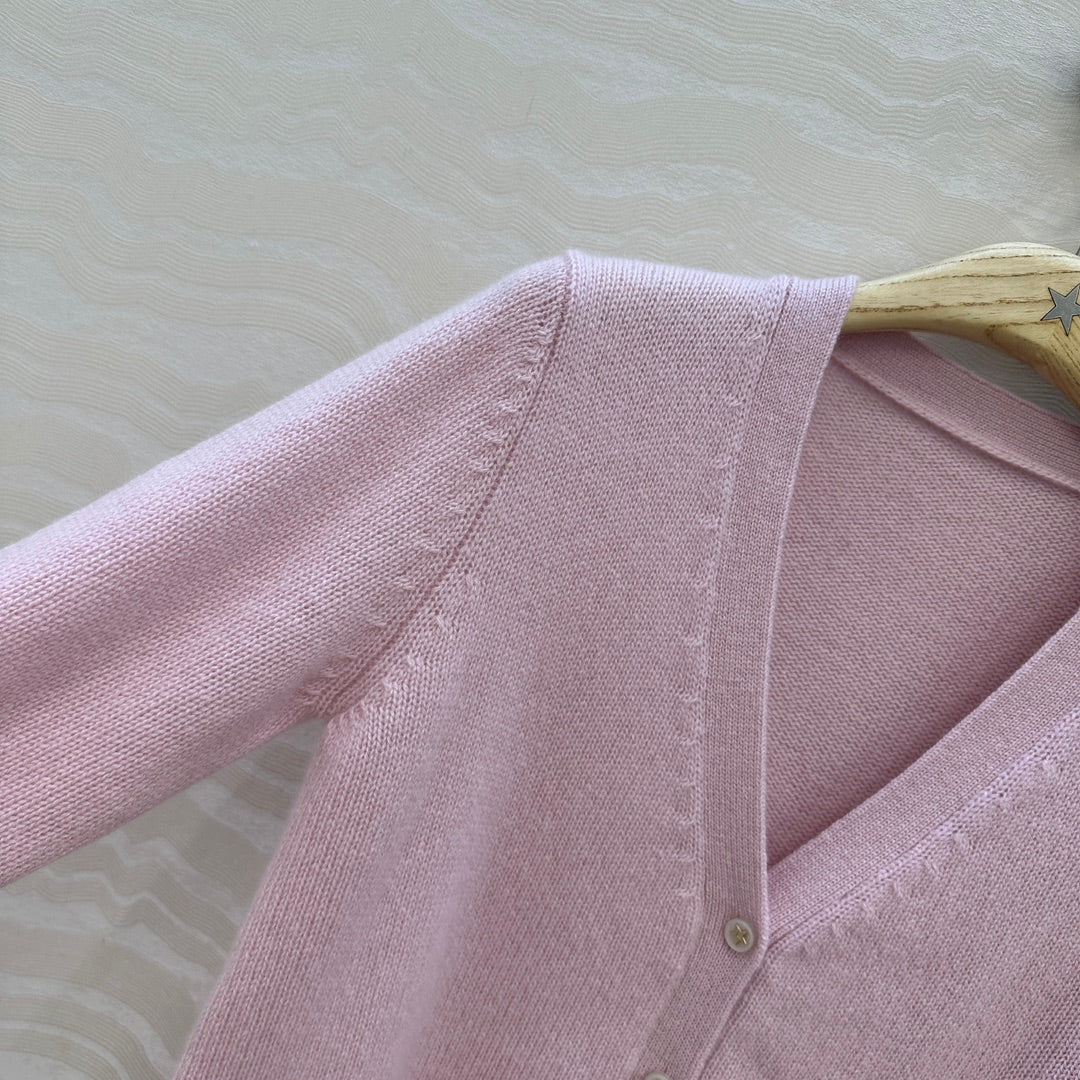 Dior 2025 Cardigan Pink Cashmere