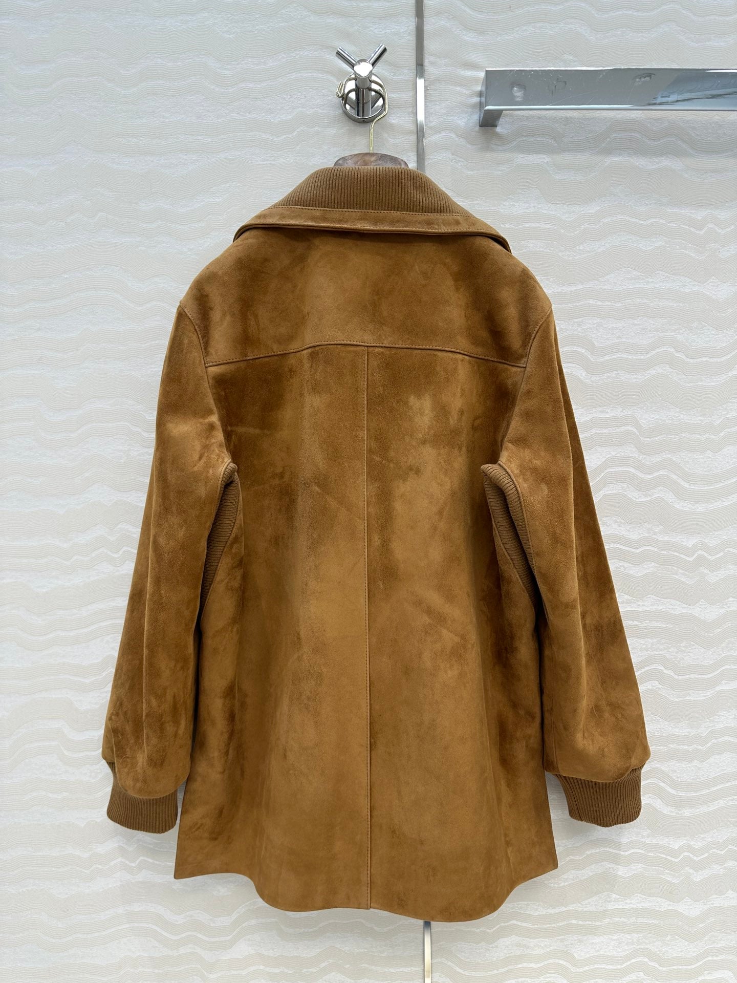 LP 25 Jacket Camel Suede Fabric 314020