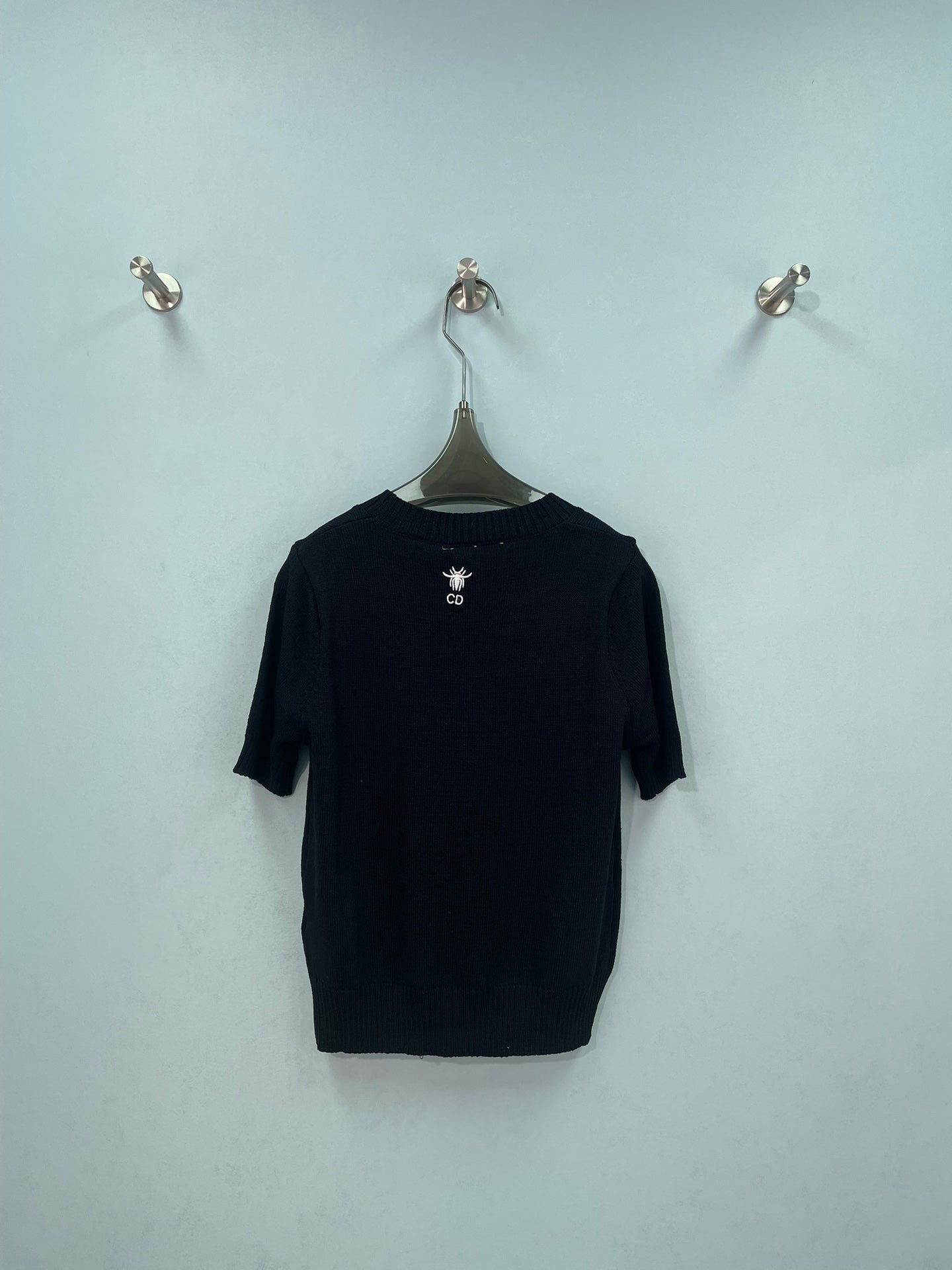 Dior 2026 Knit Short-sleeved Top Wool 757396