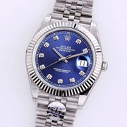 DATEJUST 41MM STAINLESS STEEL BLUE DIAL