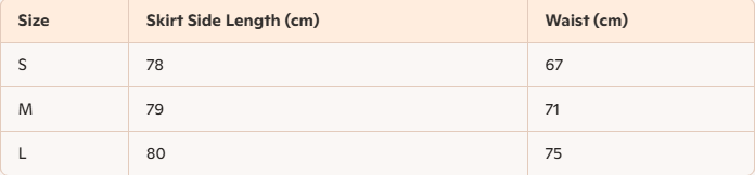 CD 25 Skirt Multicolor Cotton