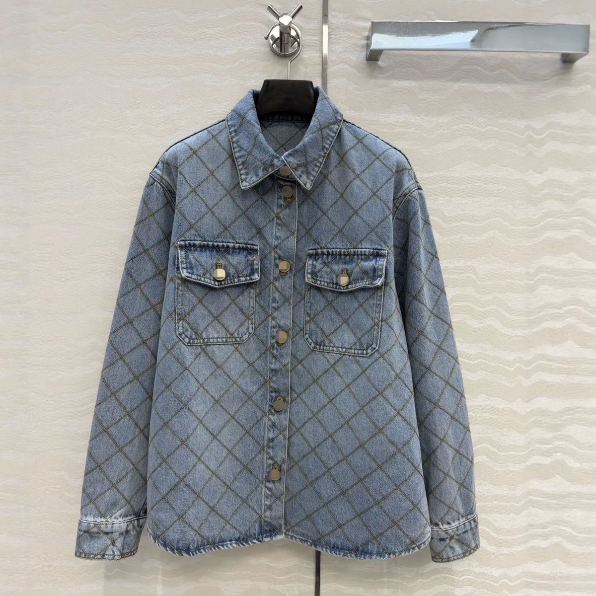 Chanel 2026 Set Blue Denim Cotton