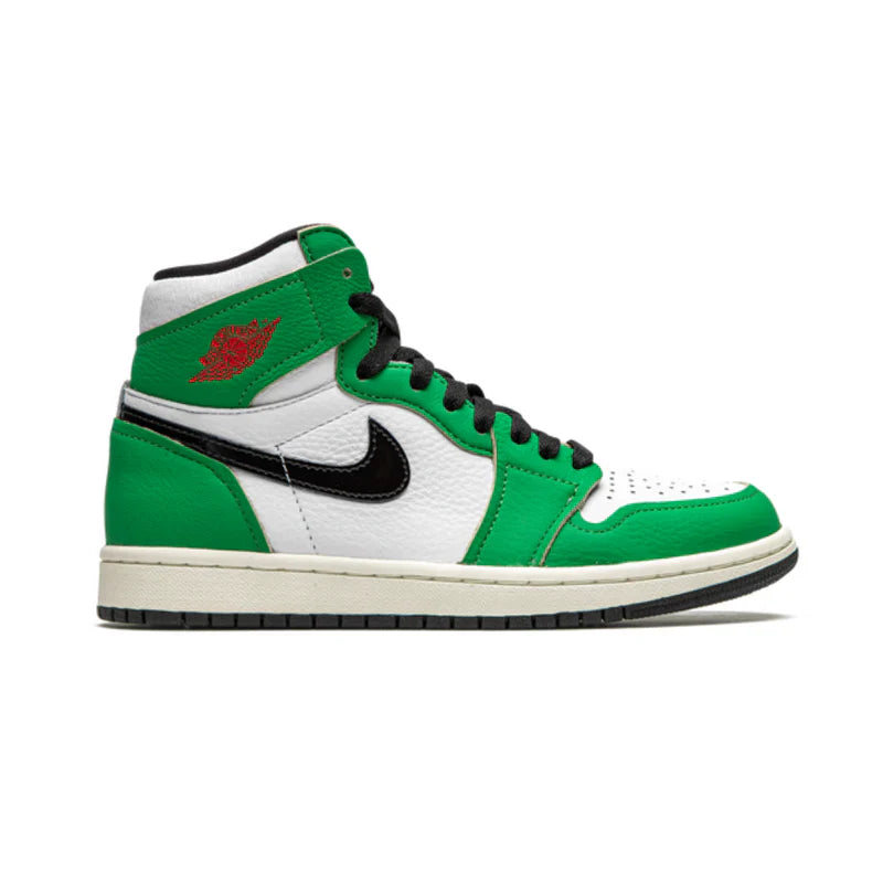 Nike Air Jordan 1 Green White Black Cowhide