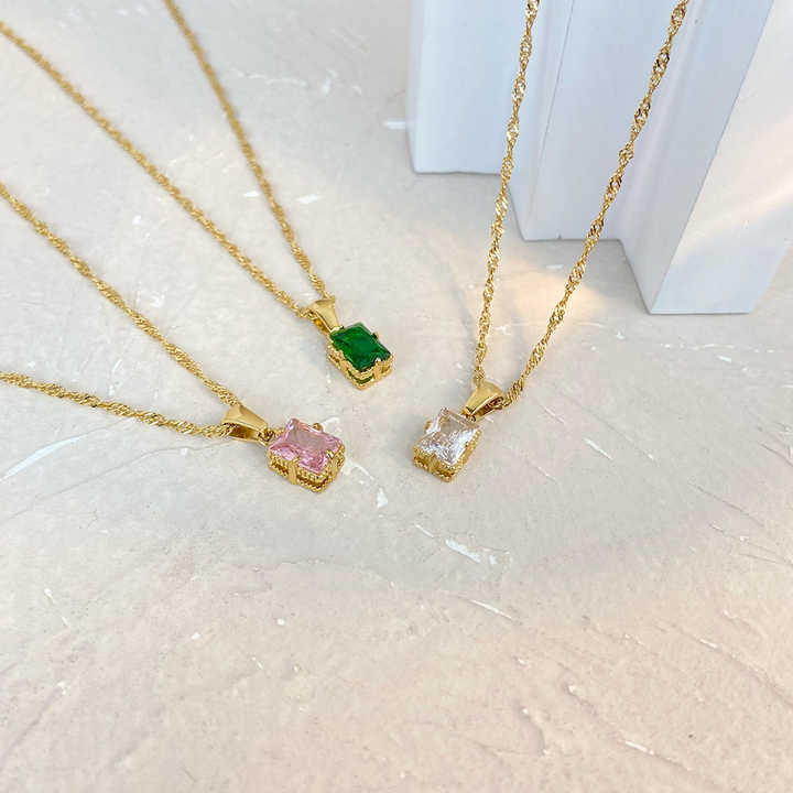 ADC GOLD NECKLACE LEATHER #MEW11508