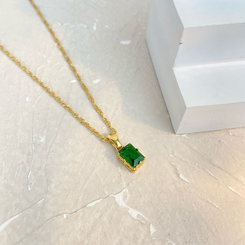 ADC GOLD NECKLACE LEATHER #MEW11508