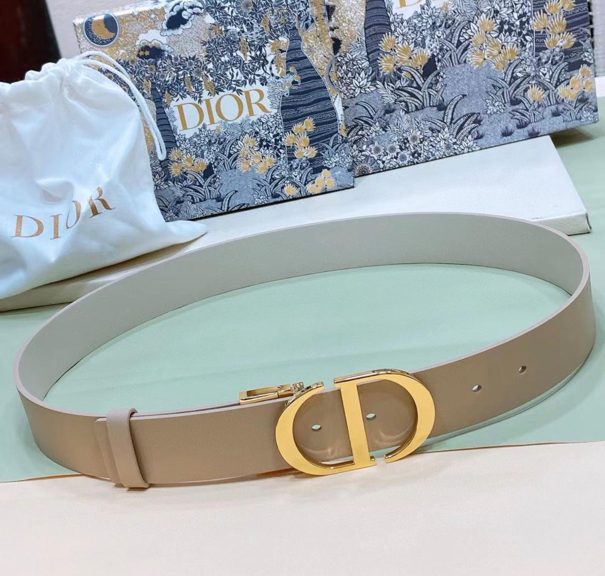 cd 30 montaigne reversible grey brown belt 3cm