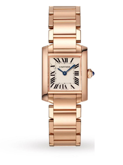 Cartier Tank Francaise Rose Gold Watch