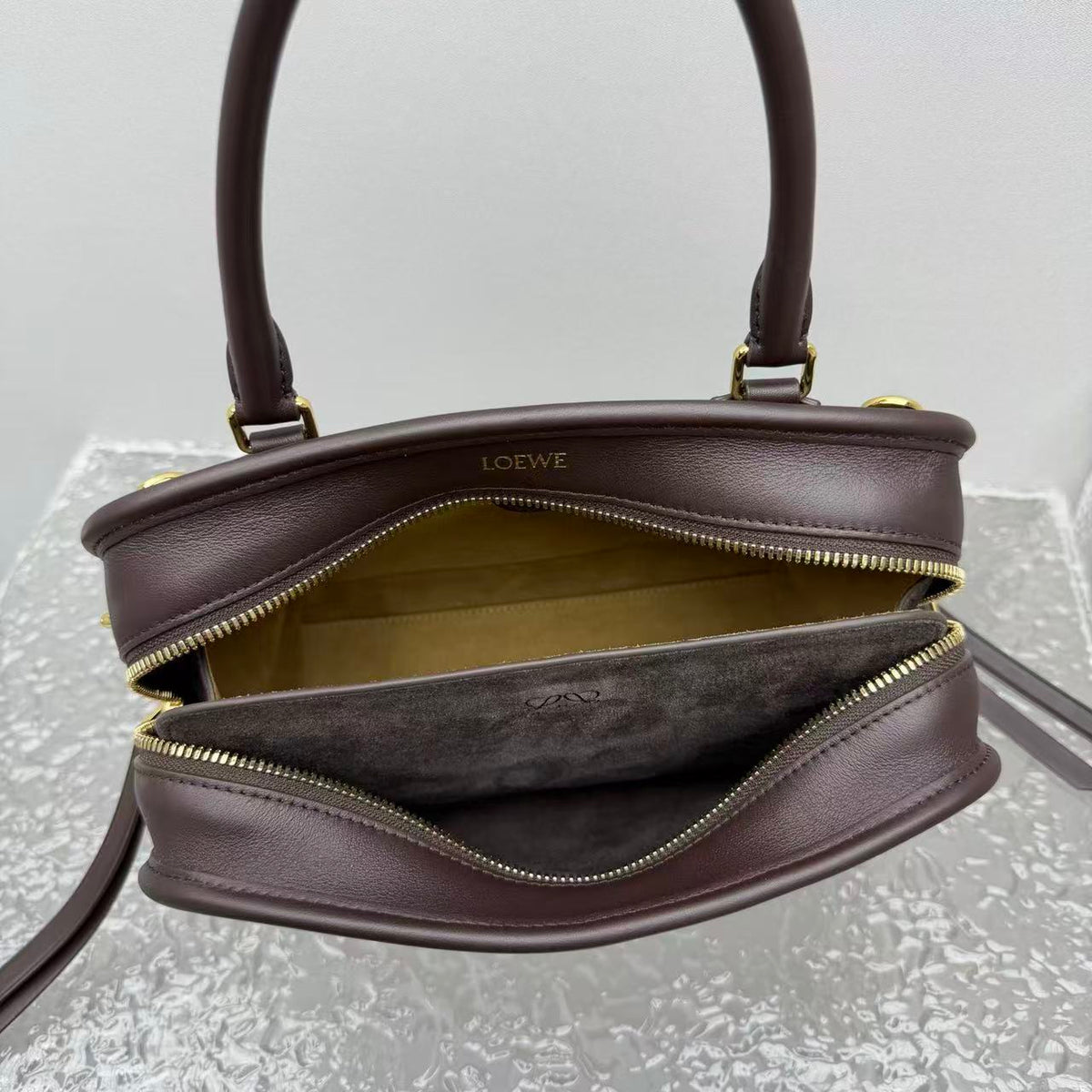Loewe 2026 Amazona 180 Bag 24cm Brown Soft Calfskin