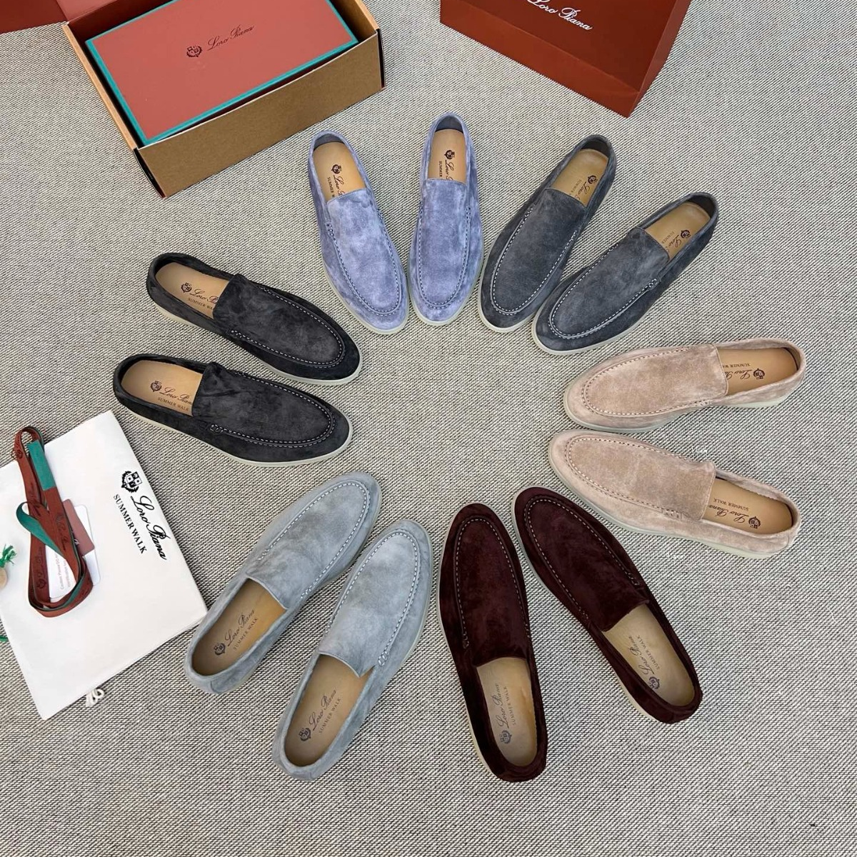Loro Piana 2026 Summer Walk Loafer Suede 921953
