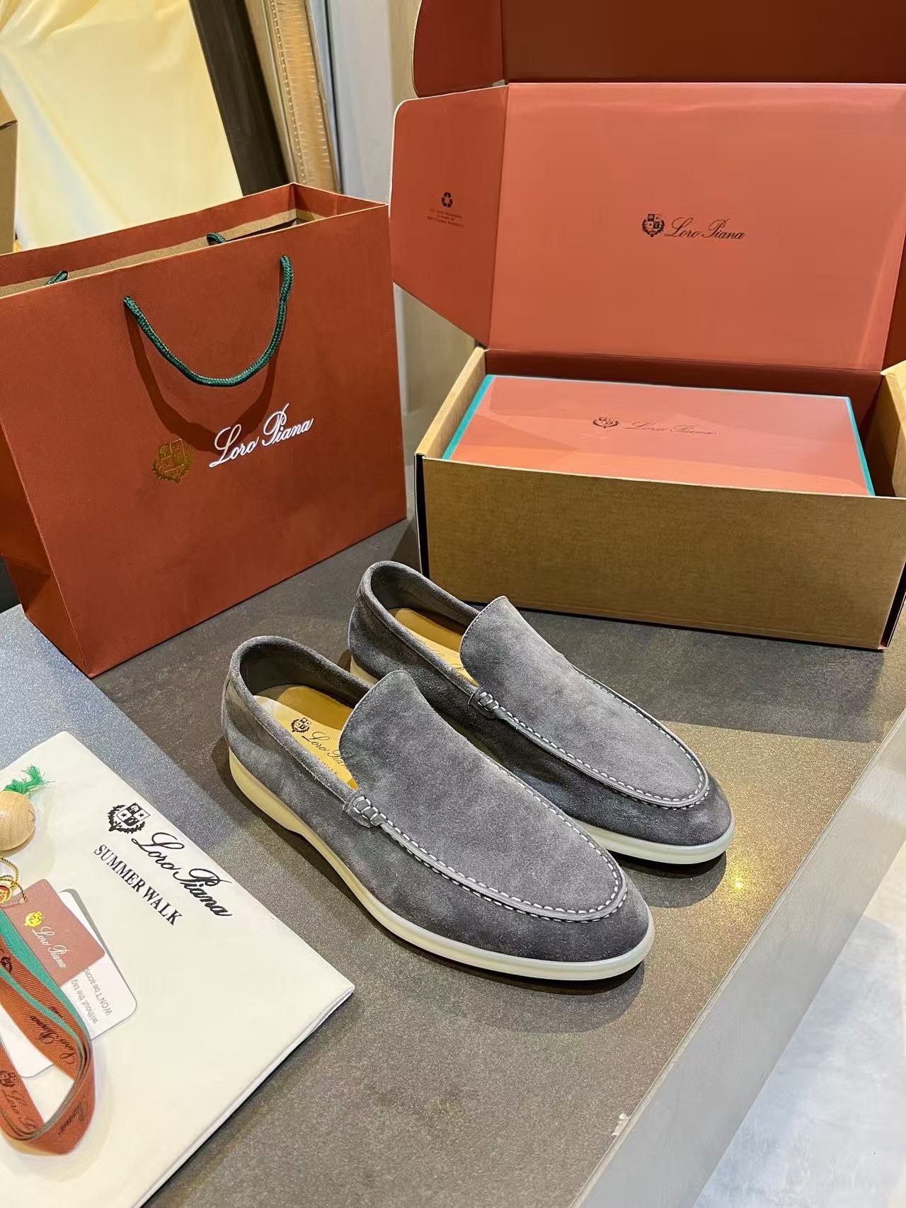Loro Piana 2026 Summer Walk Loafer Suede 921953