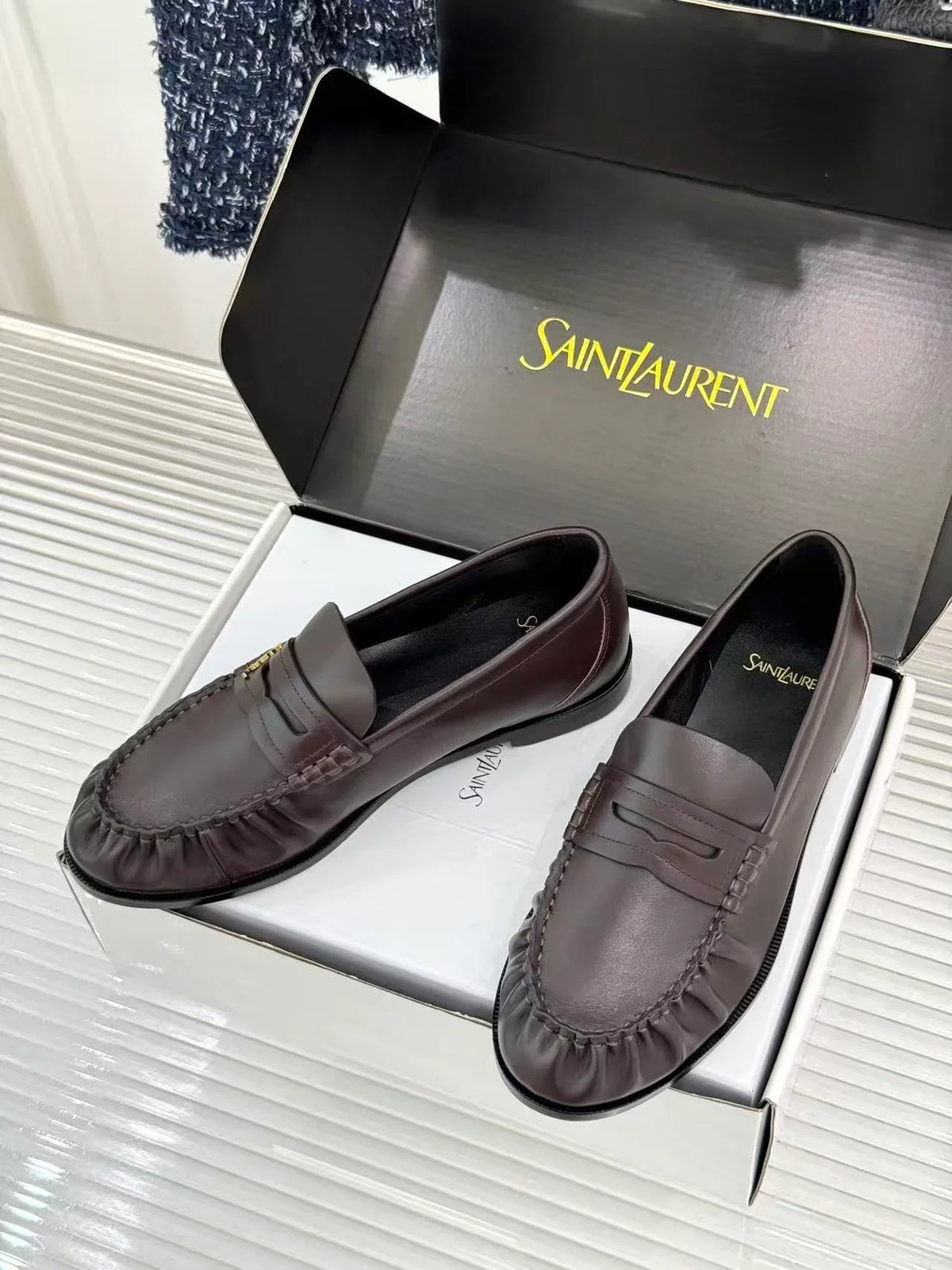 YSL 2026 Loafer Suede Leather