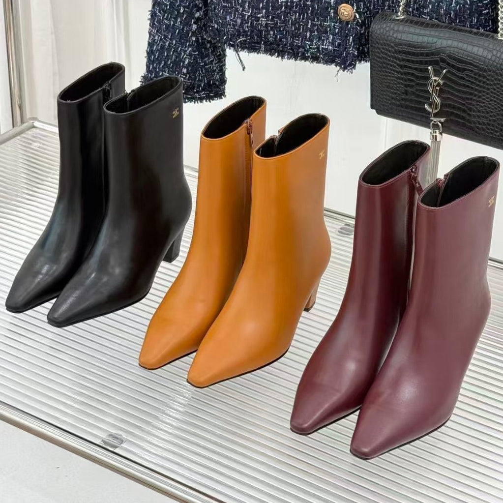 Celine 2026 Stage Fitted Boots 60mm Lamskin