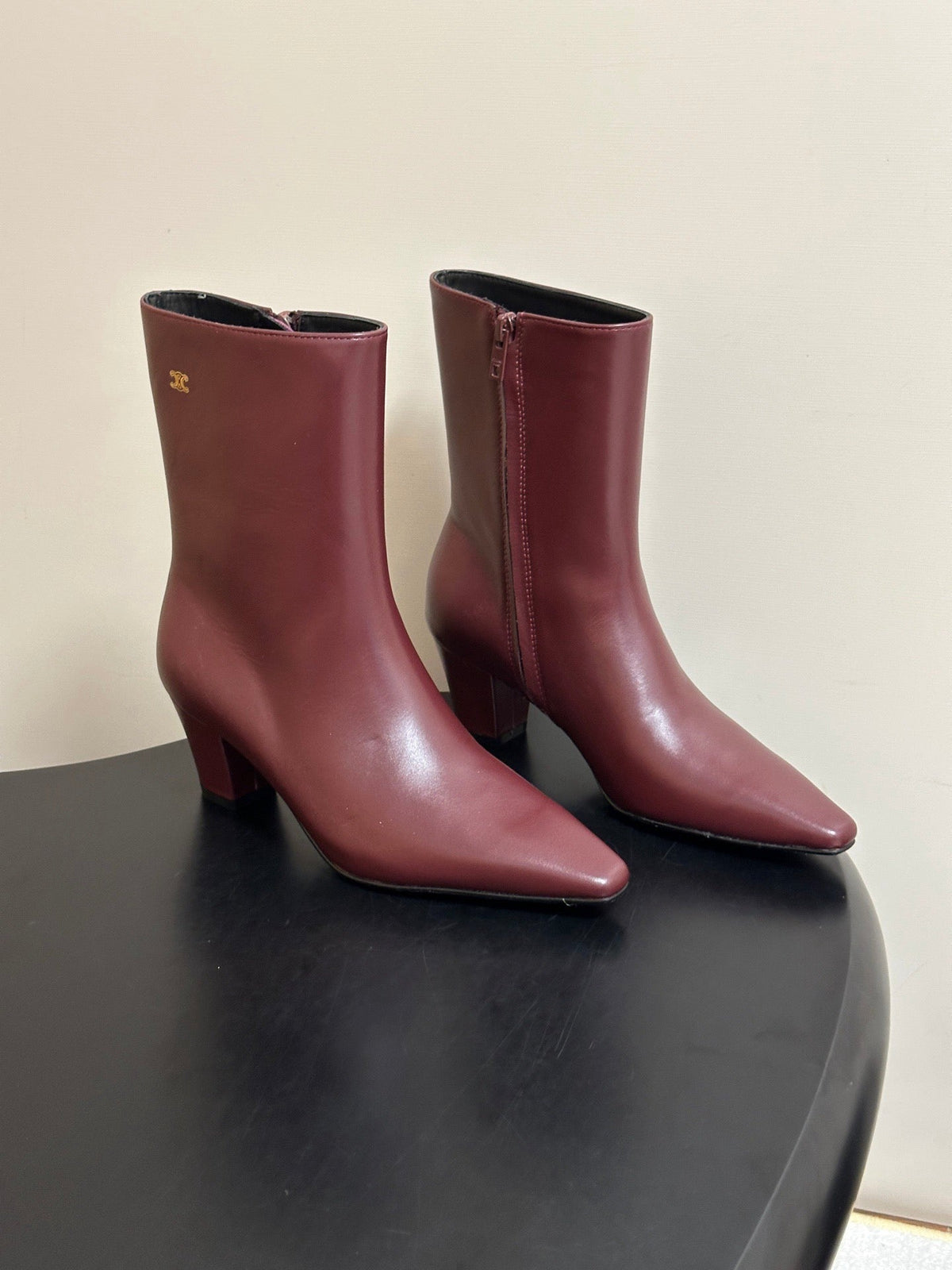 Celine 2026 Stage Fitted Boots 60mm Lamskin