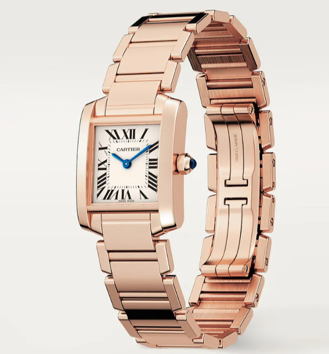 Cartier Tank Francaise Rose Gold Watch