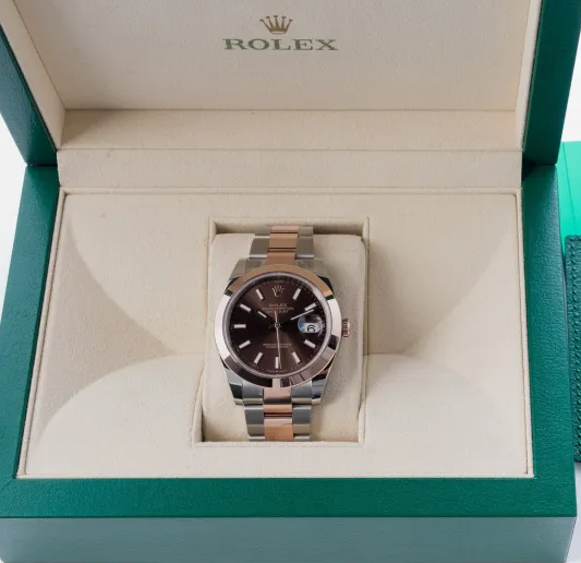 Rolex Datejust 41mm Chocolate Brown Dial
